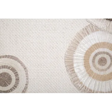 OBRAZ NA PŁÓTNIE CIRCLY Z WSTAWKAMI -B- 50X3,2X100 cm